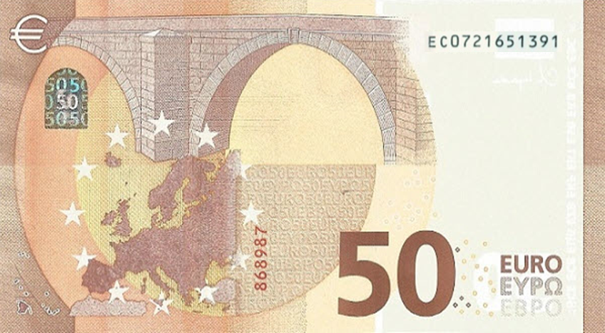 (001) European Union P29EC - 50 Euro (2017-Lagarde)